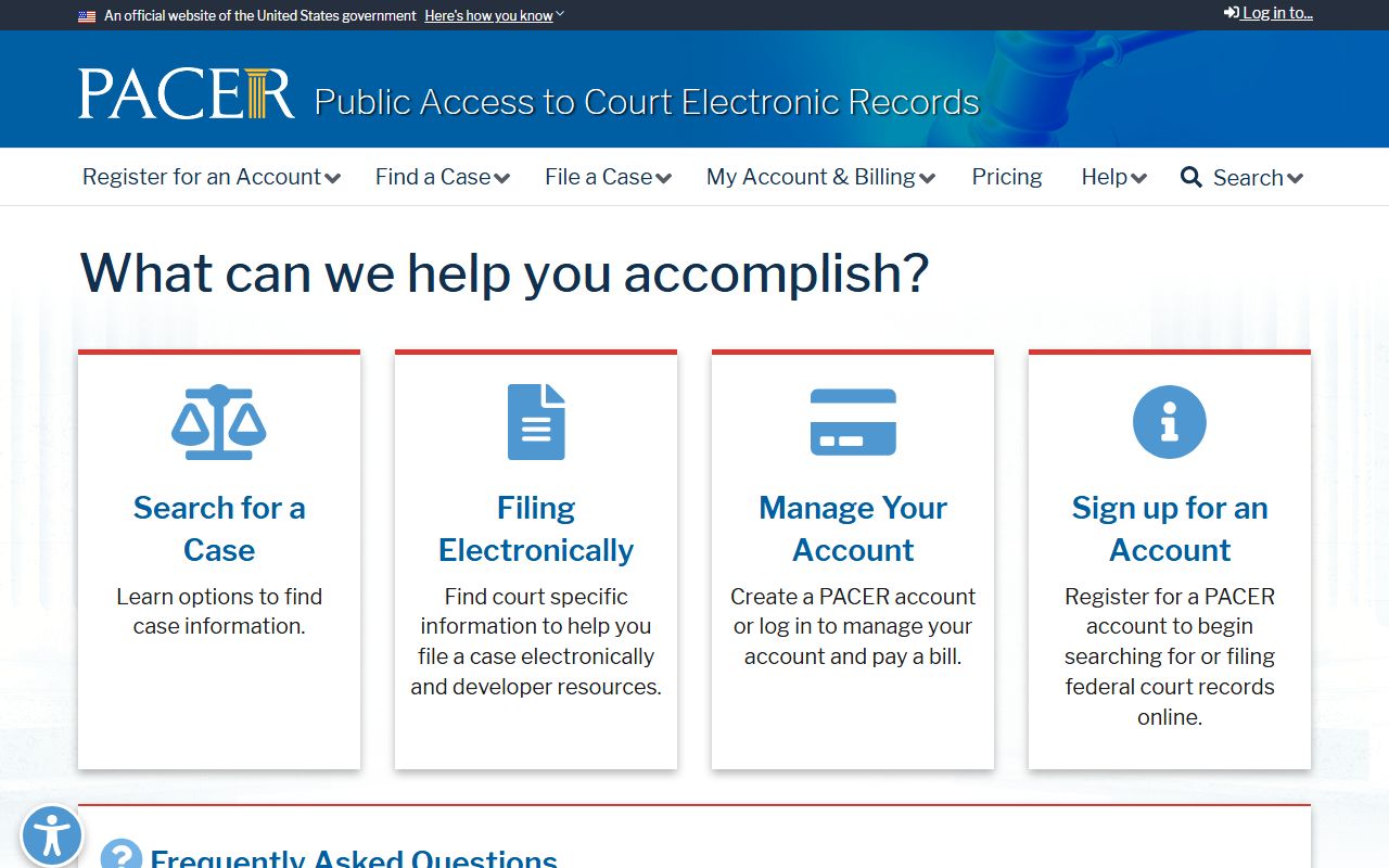 Dent County Circuit Clerk records and national PACER service center