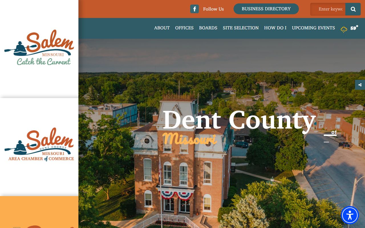 Dent County court records official county government landing page